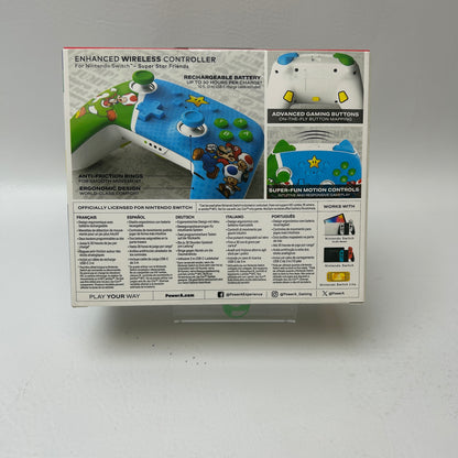 New Nintendo Switch Mario Super Star Friends Enhanced Wireless Controller