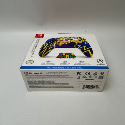 NEW Nintendo Switch PowerA Enhanced Wireless Controller Super Mario Wario