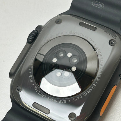 Unlocked Apple Watch Ultra 2 49MM Black Titanium Black Ocean Band MX4P3LW/A