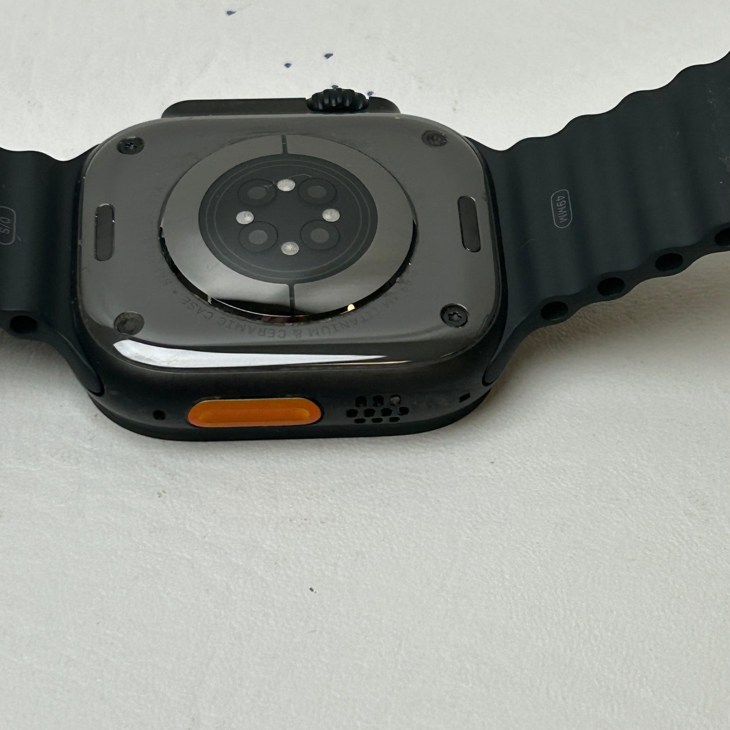 Unlocked Apple Watch Ultra 2 49MM Black Titanium Black Ocean Band MX4P3LW/A