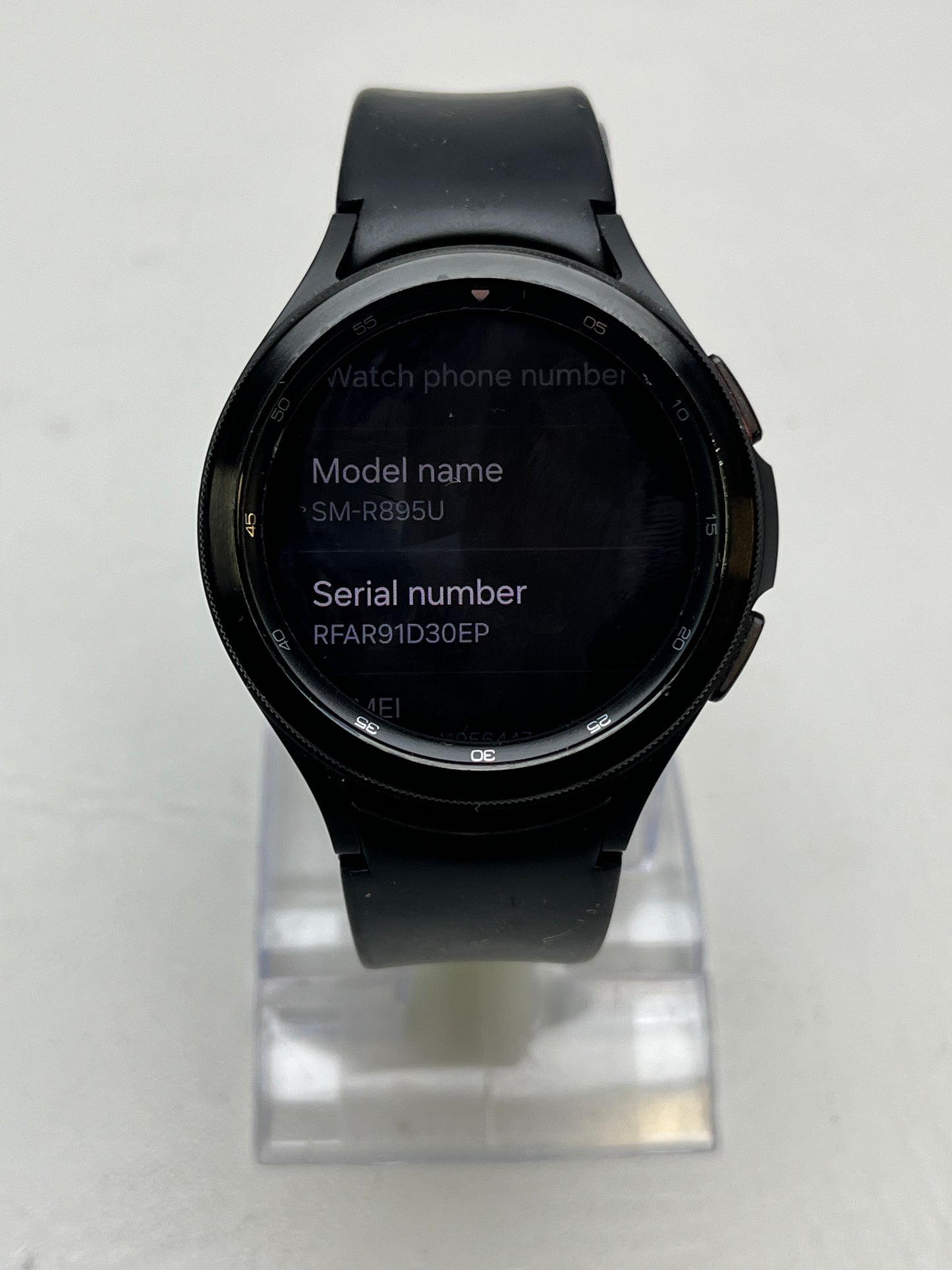 Unlocked Samsung Galaxy Watch4 Classic Stainless Steel Smartwatch SM-R895U