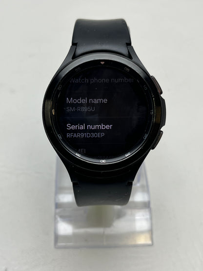 Unlocked Samsung Galaxy Watch4 Classic Stainless Steel Smartwatch SM-R895U