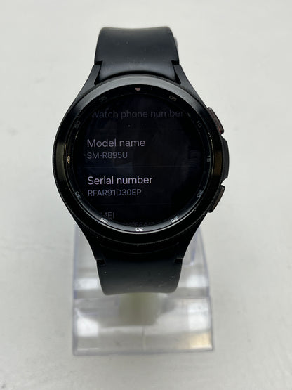 Unlocked Samsung Galaxy Watch4 Classic Stainless Steel Smartwatch SM-R895U