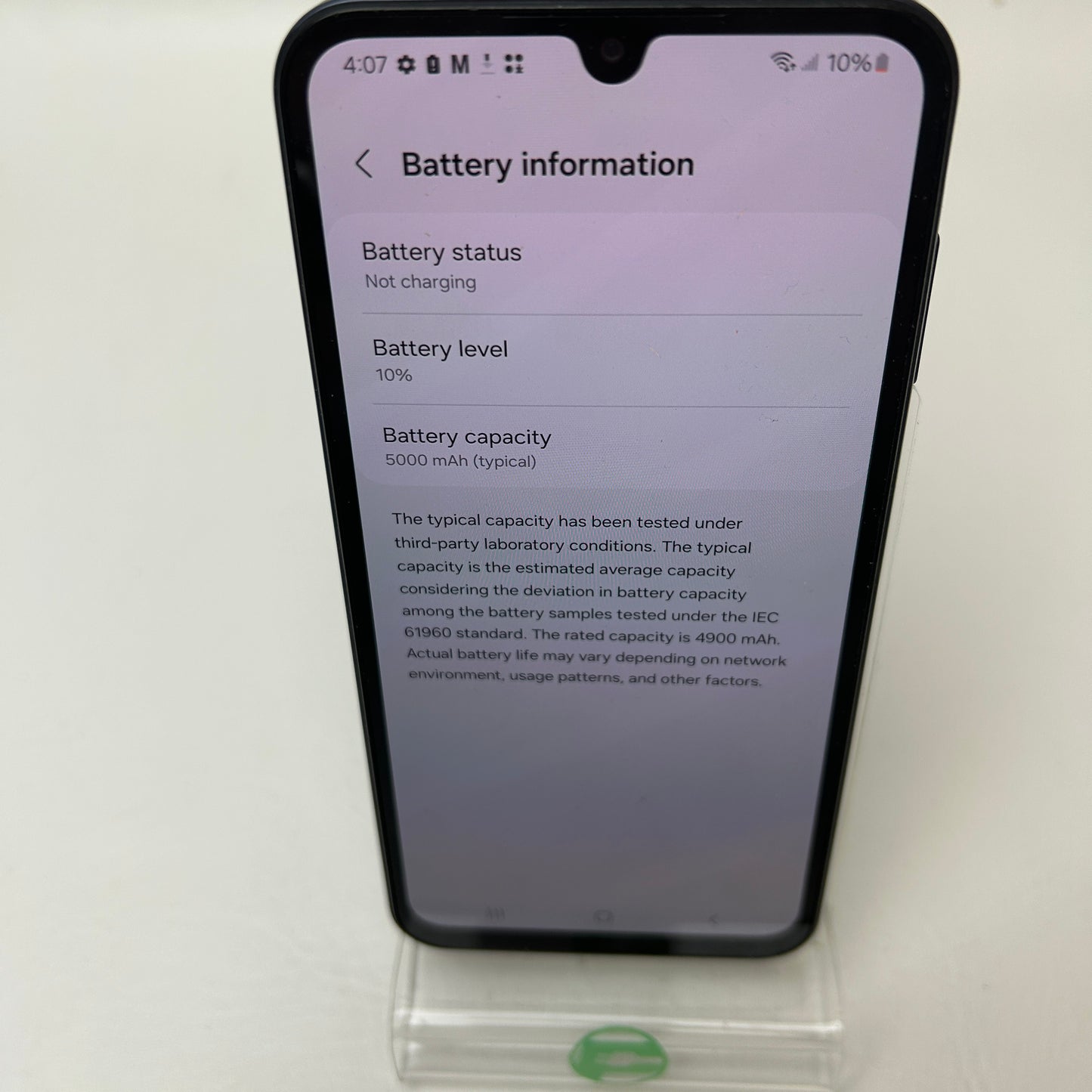 T-Mobile Samsung Galaxy A15 5G 4GB RAM 128GB SM‑A156U Blue