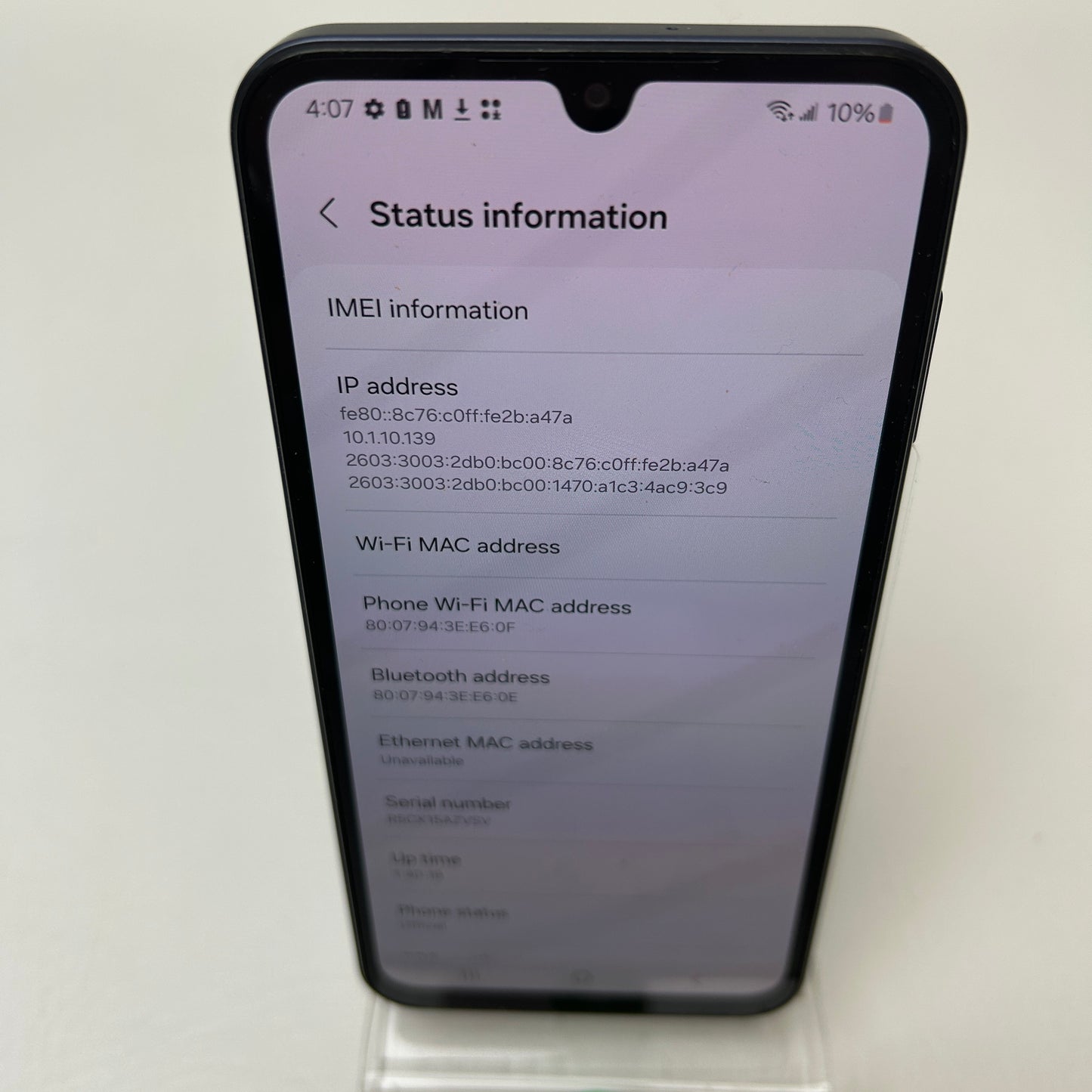 T-Mobile Samsung Galaxy A15 5G 4GB RAM 128GB SM‑A156U Blue