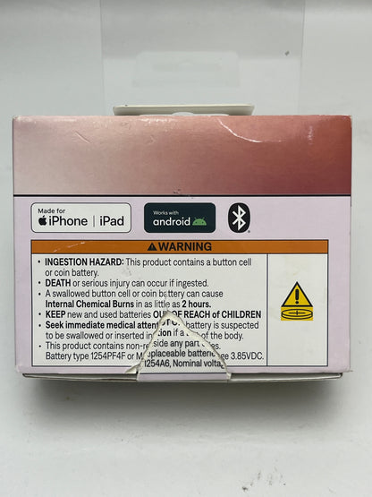 Bose QuietComfort Wireless Noise Cancelling Bluetooth Earbuds Petal Pink