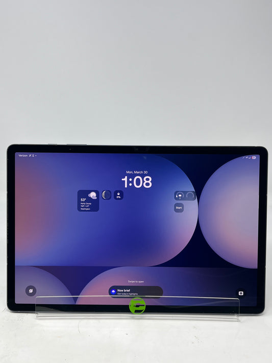 Verizon Samsung Galaxy Tab S10+ 12.4" 256GB Moonstone Gray SM-X828U