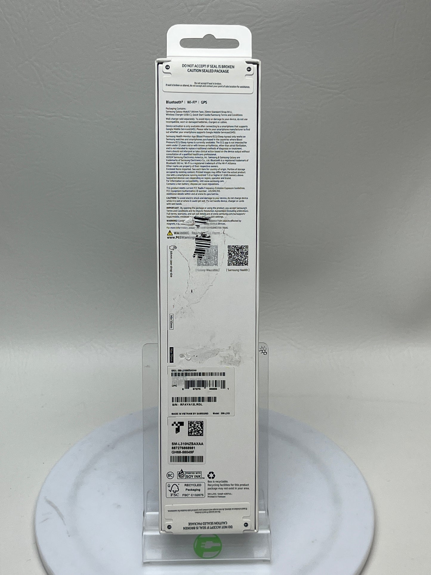 New WiFi Only Samsung Galaxy Watch7 Aluminum Smartwatch SM-L310