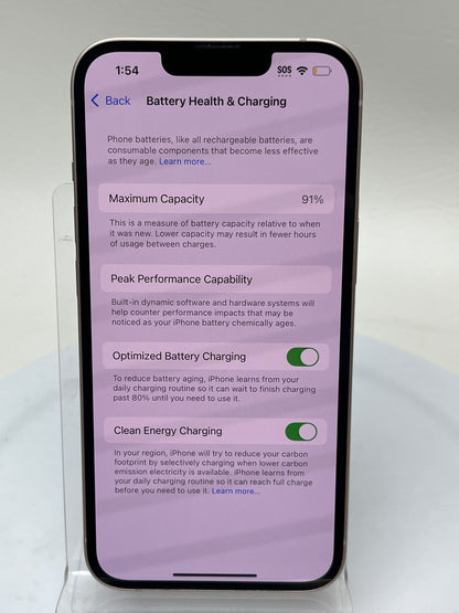 T-Mobile Apple iPhone 13 128GB Pink MLMN3LL/A