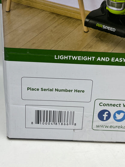 New Eureka Airspeed Vacuum Cleaner NEU10AE4