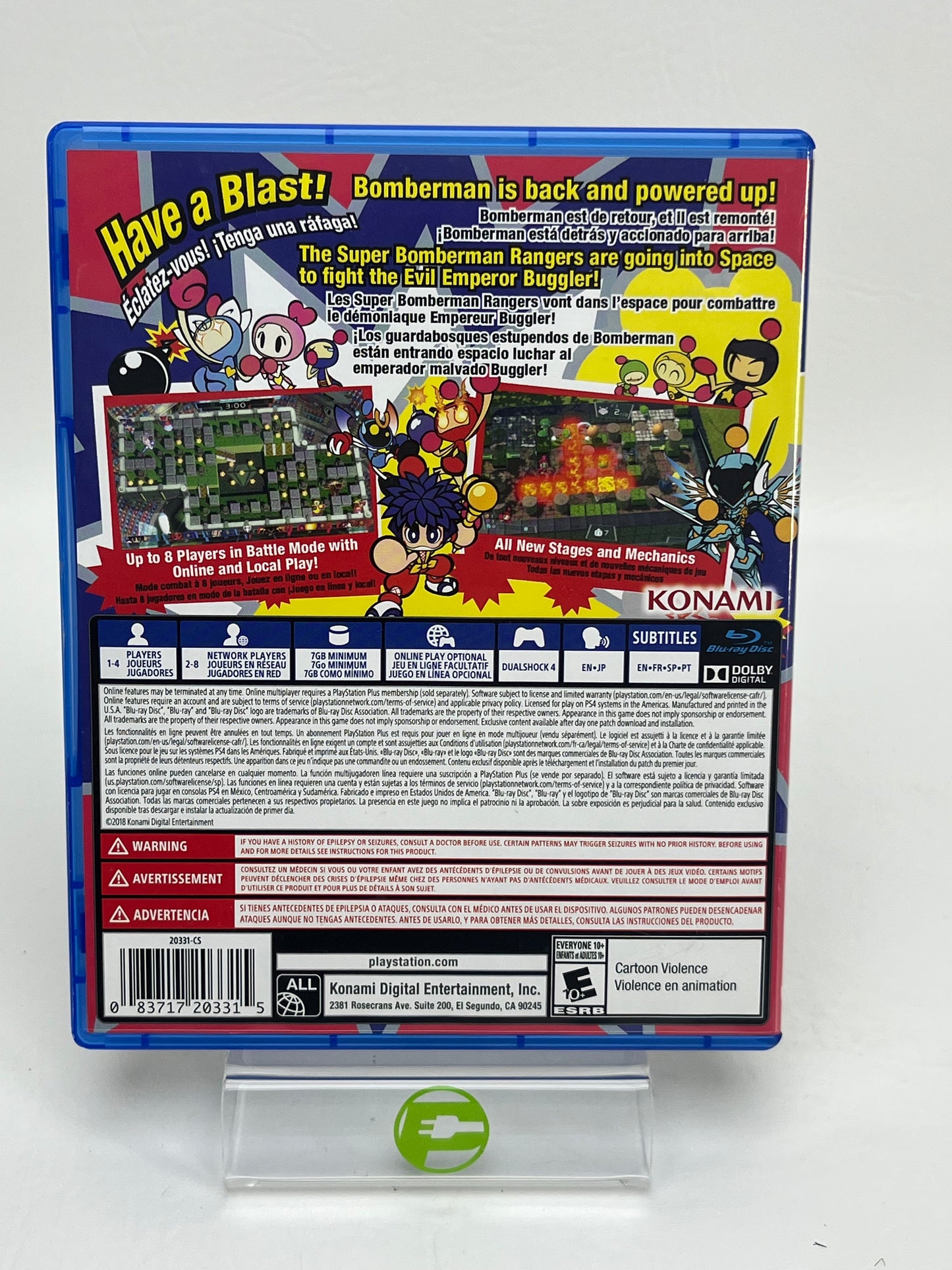 Super Bomberman R (Sony PlayStation 4 PS4, 2018)