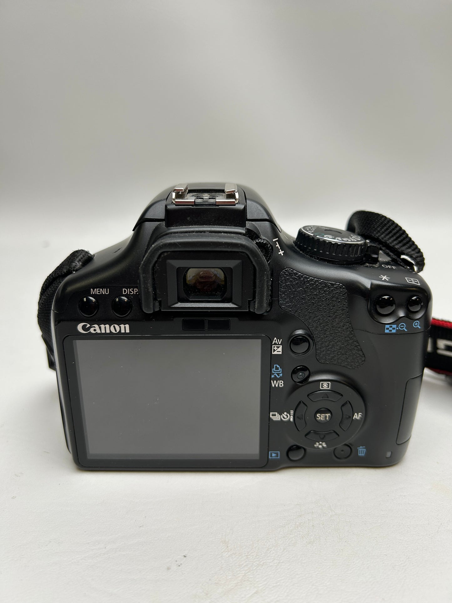Broken Canon EOS Rebel XSi 12.2MP Digital SLR Camera Black/ No Power
