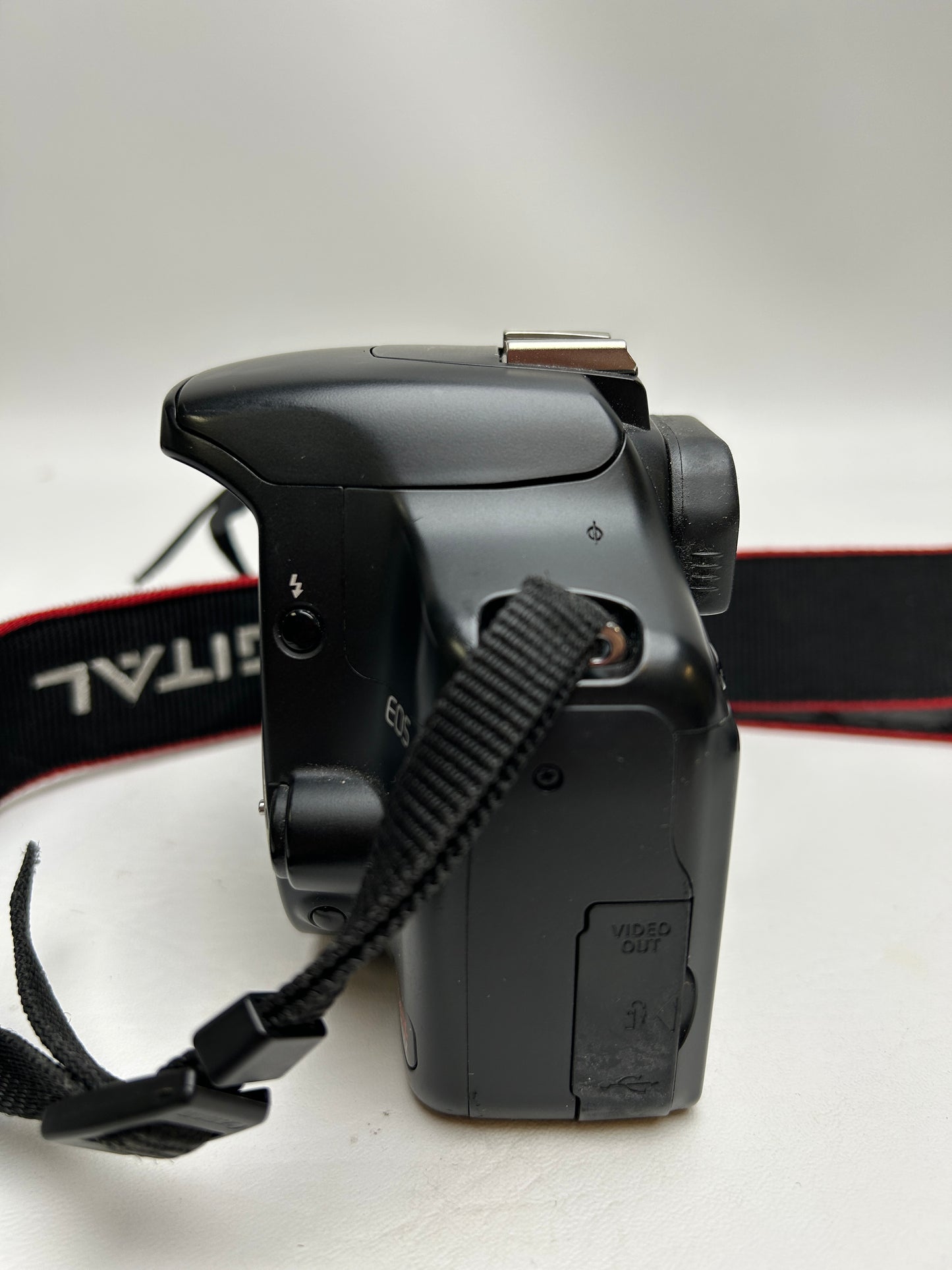 Broken Canon EOS Rebel XSi 12.2MP Digital SLR Camera Black/ No Power