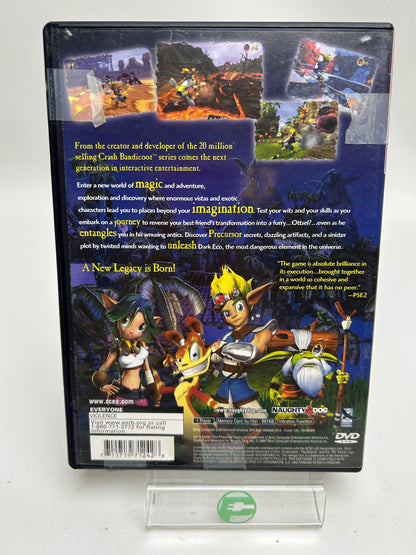 Jak and Daxter The Precursor Legacy (Sony PlayStation 2 PS2, 2001)