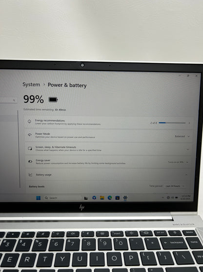 Bios Locked/HP EliteBook 845 G8 14" AMD Ryzen 5 Pro 5650U 2.3GHz 16GB RAM 512GB SSD