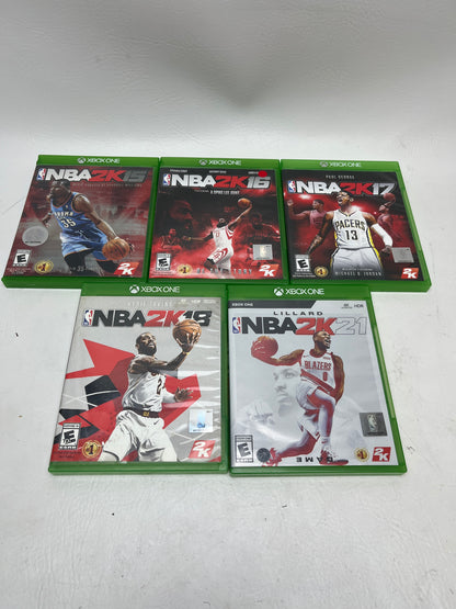 Lot of 5 Games Microsoft Original Xbox