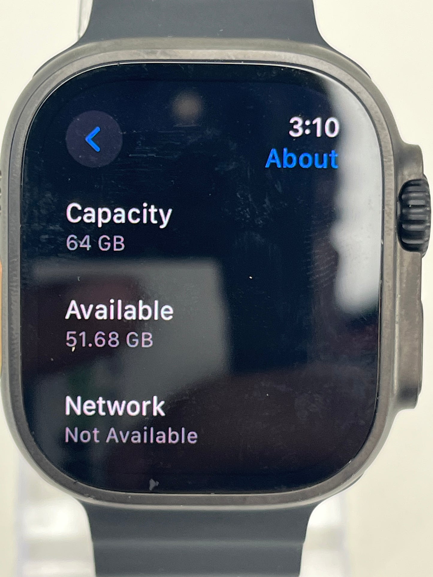 Unlocked Apple Watch Ultra 2 49MM Black Titanium Black Ocean Band  MX4P3LW/A