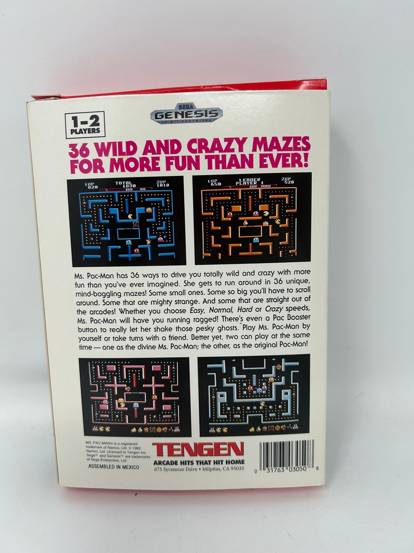 Lot of 2 Games Nintendo/Sega Genesis/SNES 