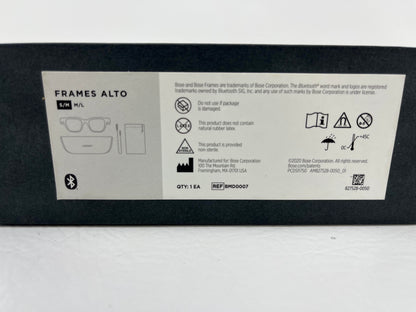 New Bose 840667-0100 Frames Alto Audio Smart Sunglasses - Black