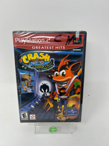 New Crash Bandicoot The Wrath of Cortex [Greatest Hits] (Sony PlayStation 2 PS2,