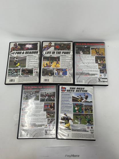 Lot of 5 Games Sony PlayStation 2 PS2 