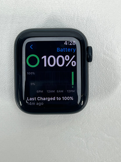 GPS Only Apple Watch SE 2ndGen 40MM Midnight Aluminum Black Sport Band MR9X3LL/A