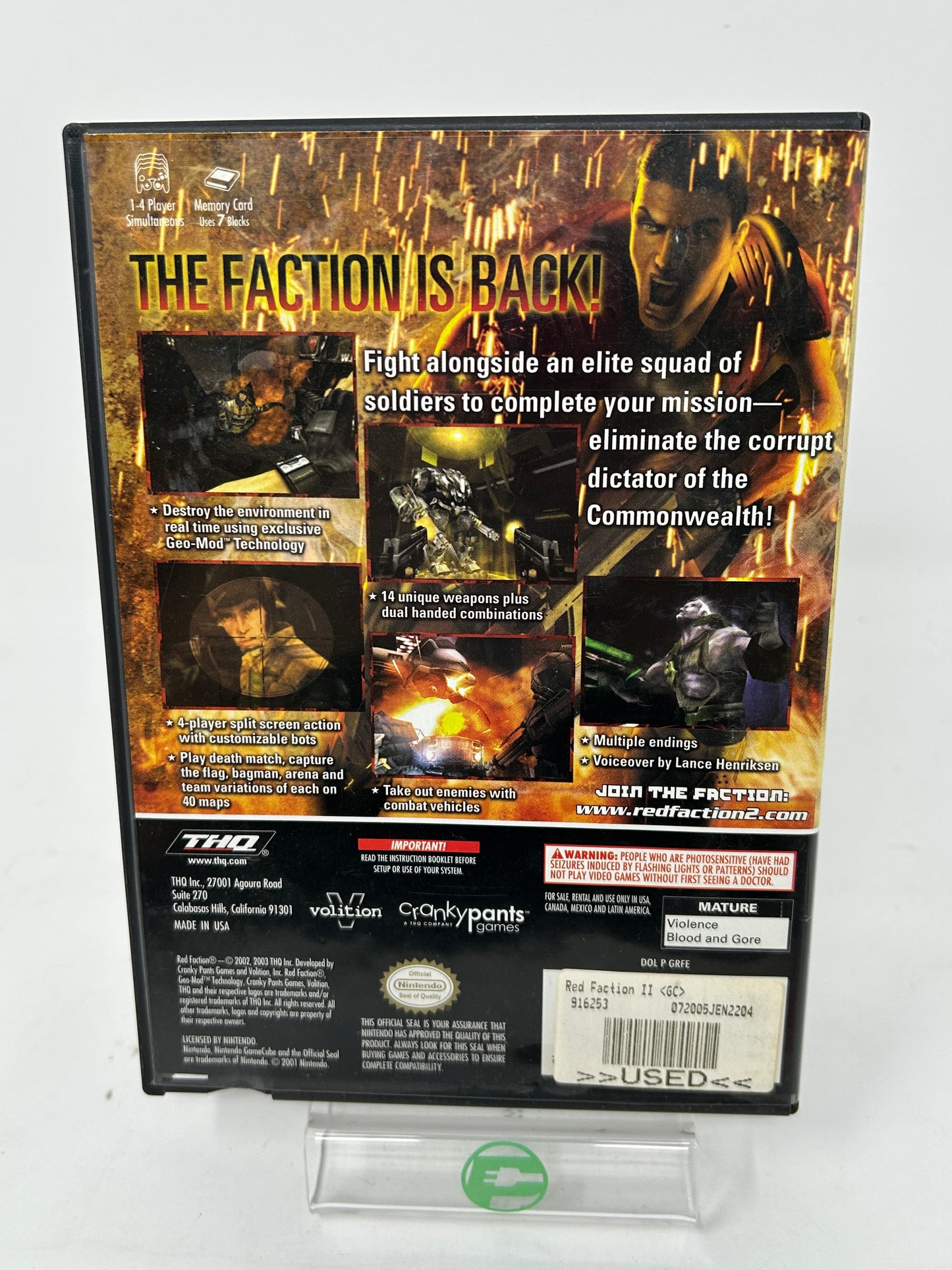 Red Faction II (Nintendo GameCube, 2003)