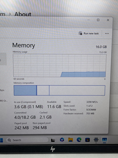 HP EliteBook 645 G9 14" Ryzen 5 Pro 5675U 2.3GHz 16GB RAM 512GB SSD AMD Radeon