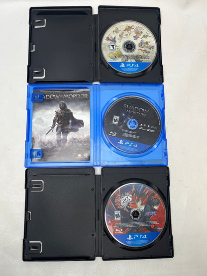 Lot of 3 Games Sony PlayStation 4 PS4 