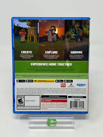 Minecraft (Sony PlayStation 5 PS5, 2024)