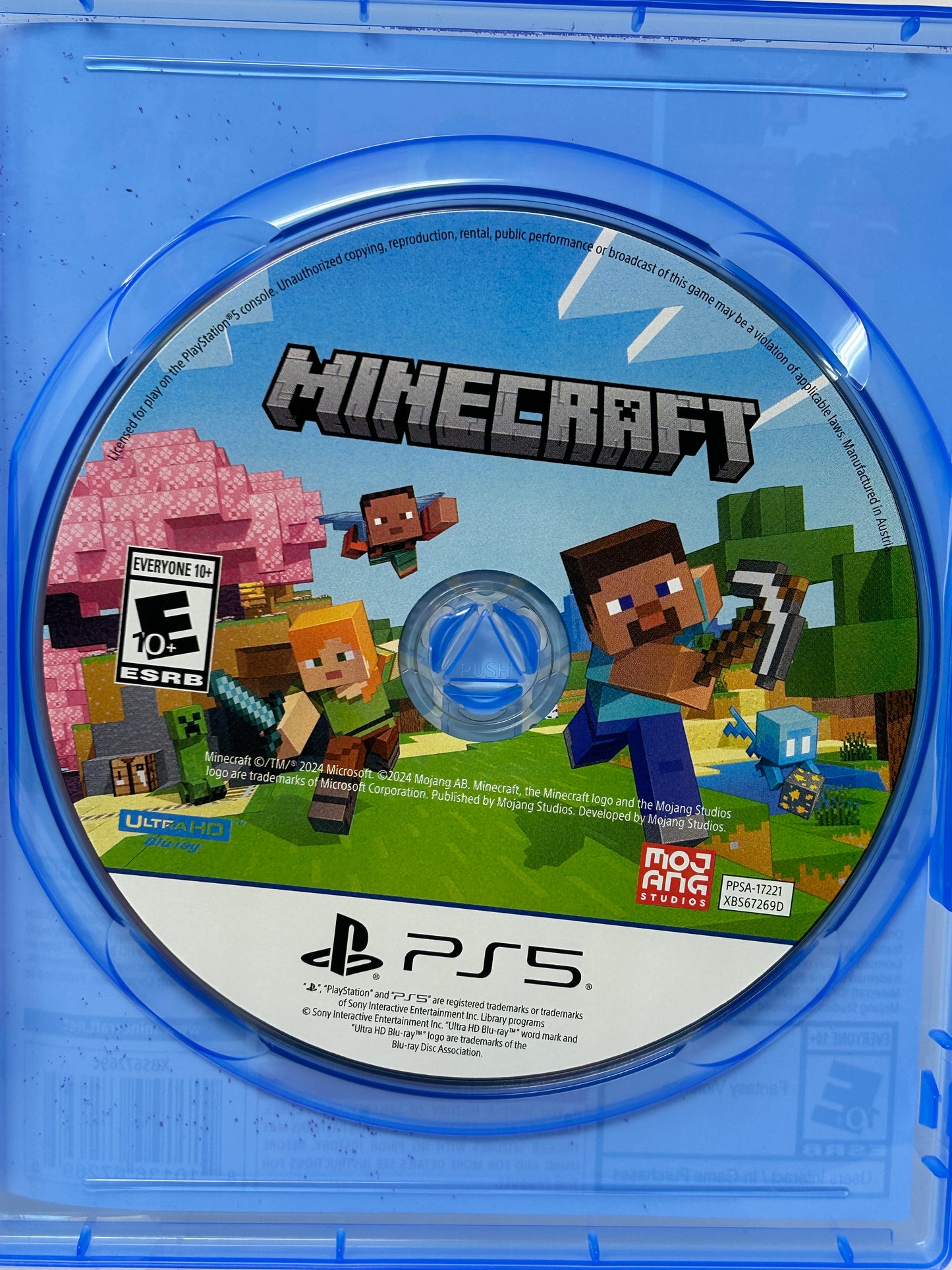 Minecraft (Sony PlayStation 5 PS5, 2024)