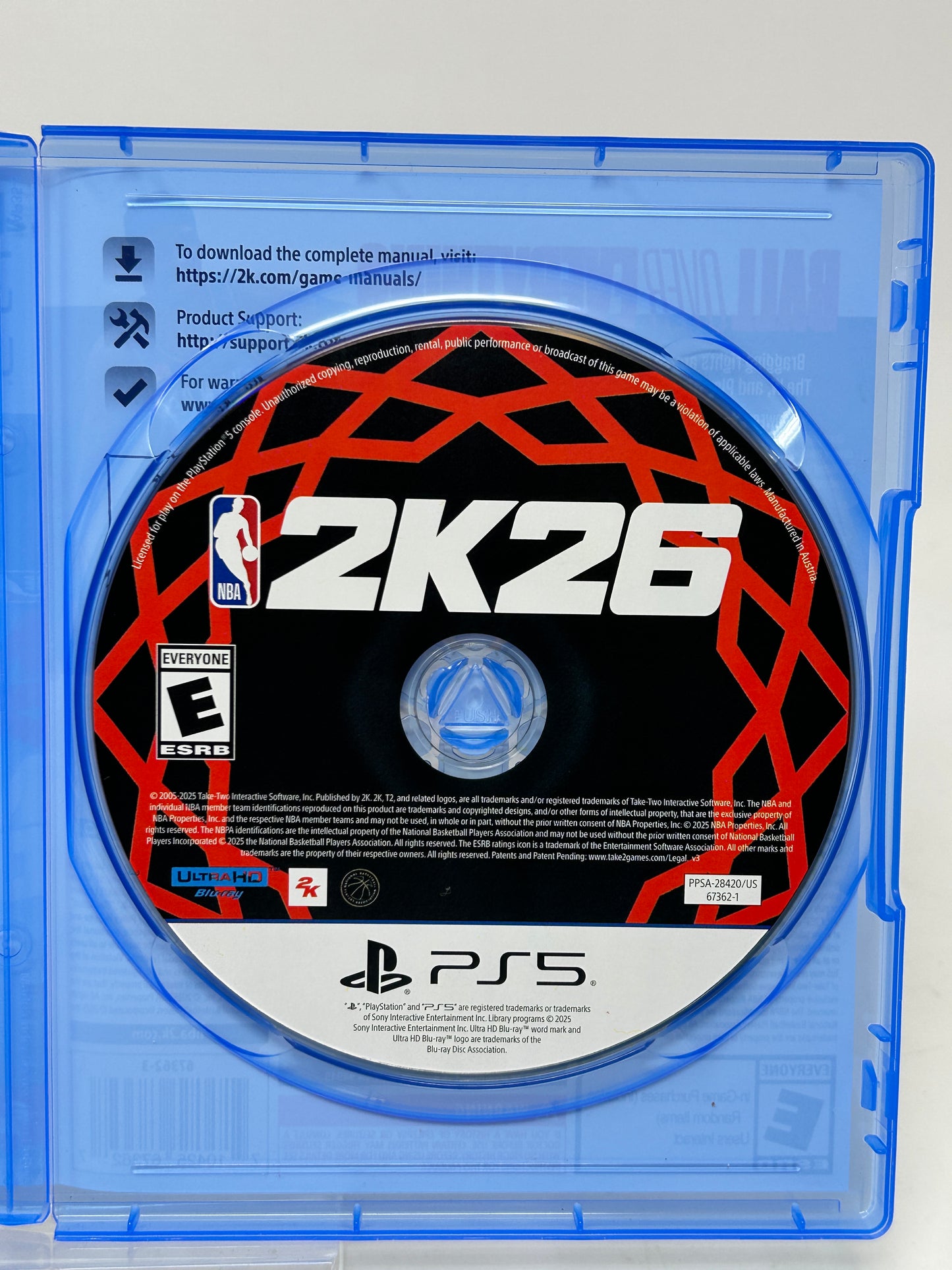 NBA 2K26 (Sony PlayStation 5 PS5, 2025)