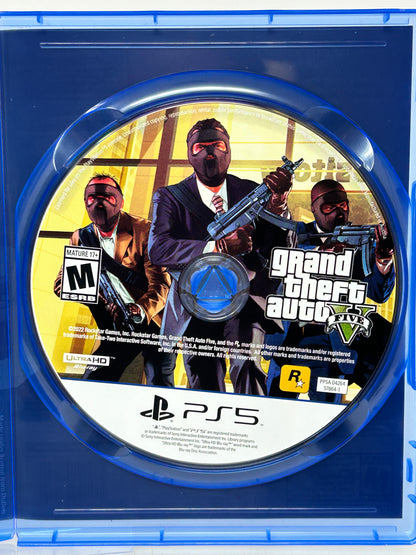 Grand Theft Auto V (Sony PlayStation 5 PS5, 2022)