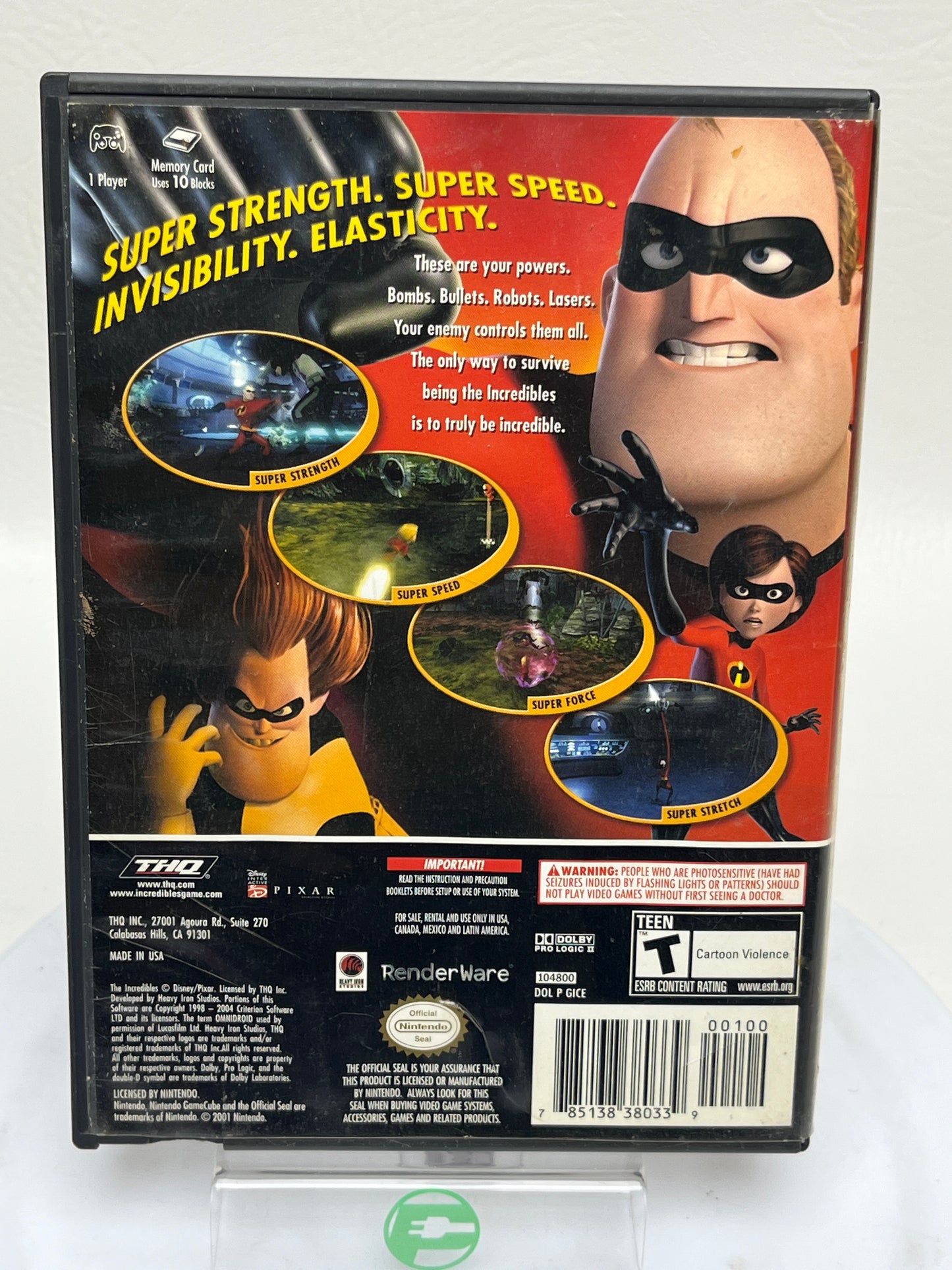 The Incredibles (Nintendo GameCube, 2004)