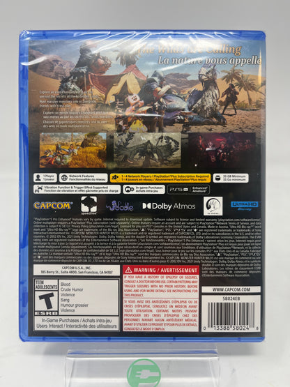 New Monster Hunter Wilds (Sony PlayStation 5 PS5, 2025)
