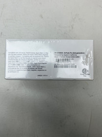 New Apple AirPods Pro 2nd Gen with MagSafe Charging Case A2699 A2698 A2700 MQD83AM/A