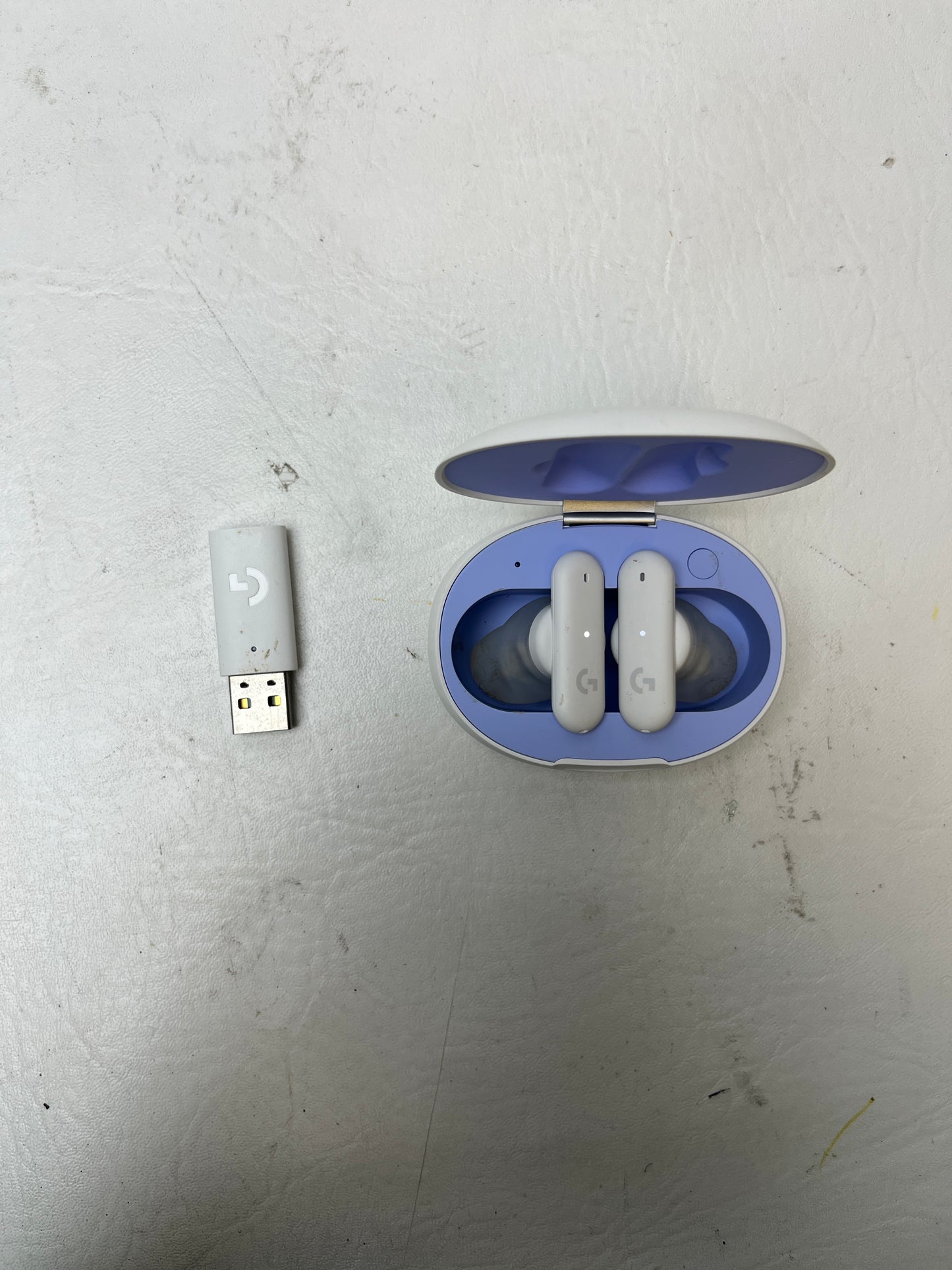 Logitech G Fits True Wireless Gaming Earbuds White