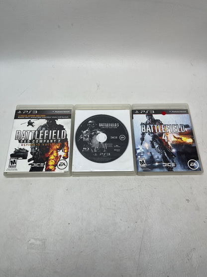 Lot of 3 Games Sony PlayStation 3 PS3 
