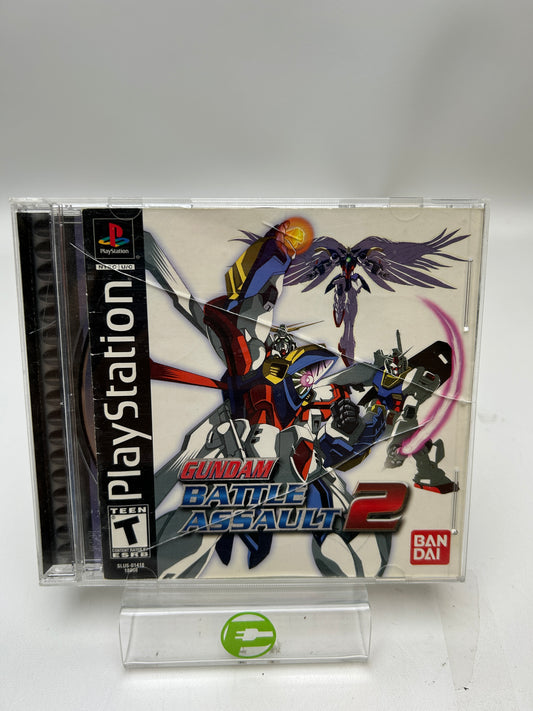 Gundam Battle Assault 2 (Sony PlayStation 1 PS1, 2002)