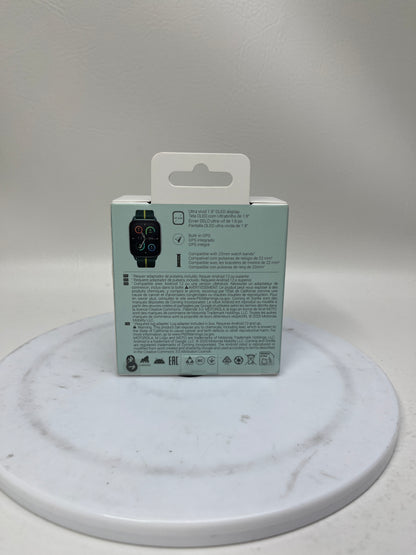 New Motorola Moto Watch Fit 22mm Activity Tracker Smartwatch XT2541-1