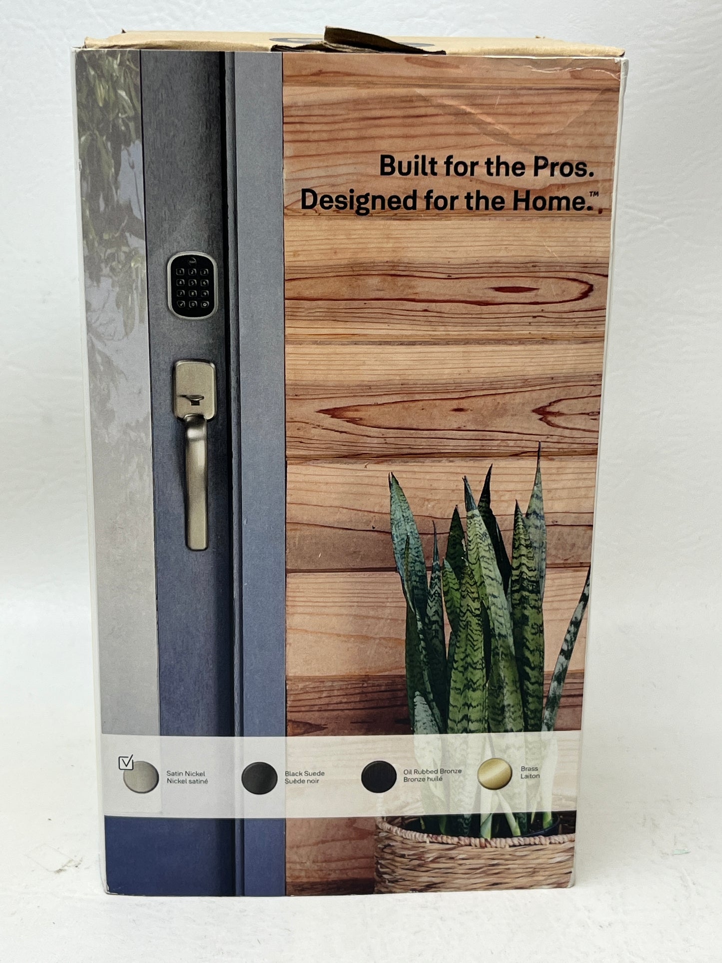 New Yale Pro SL Pushbutton Deadbolt Z-Wave Lock- Satin Nickel YRD136-ZW2-619