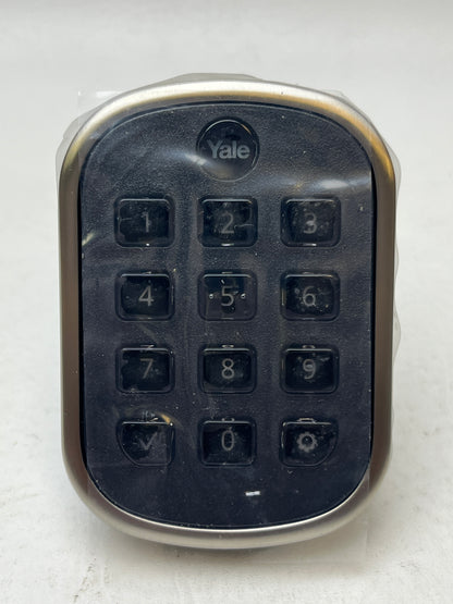 New Yale Pro SL Pushbutton Deadbolt Z-Wave Lock- Satin Nickel YRD136-ZW2-619