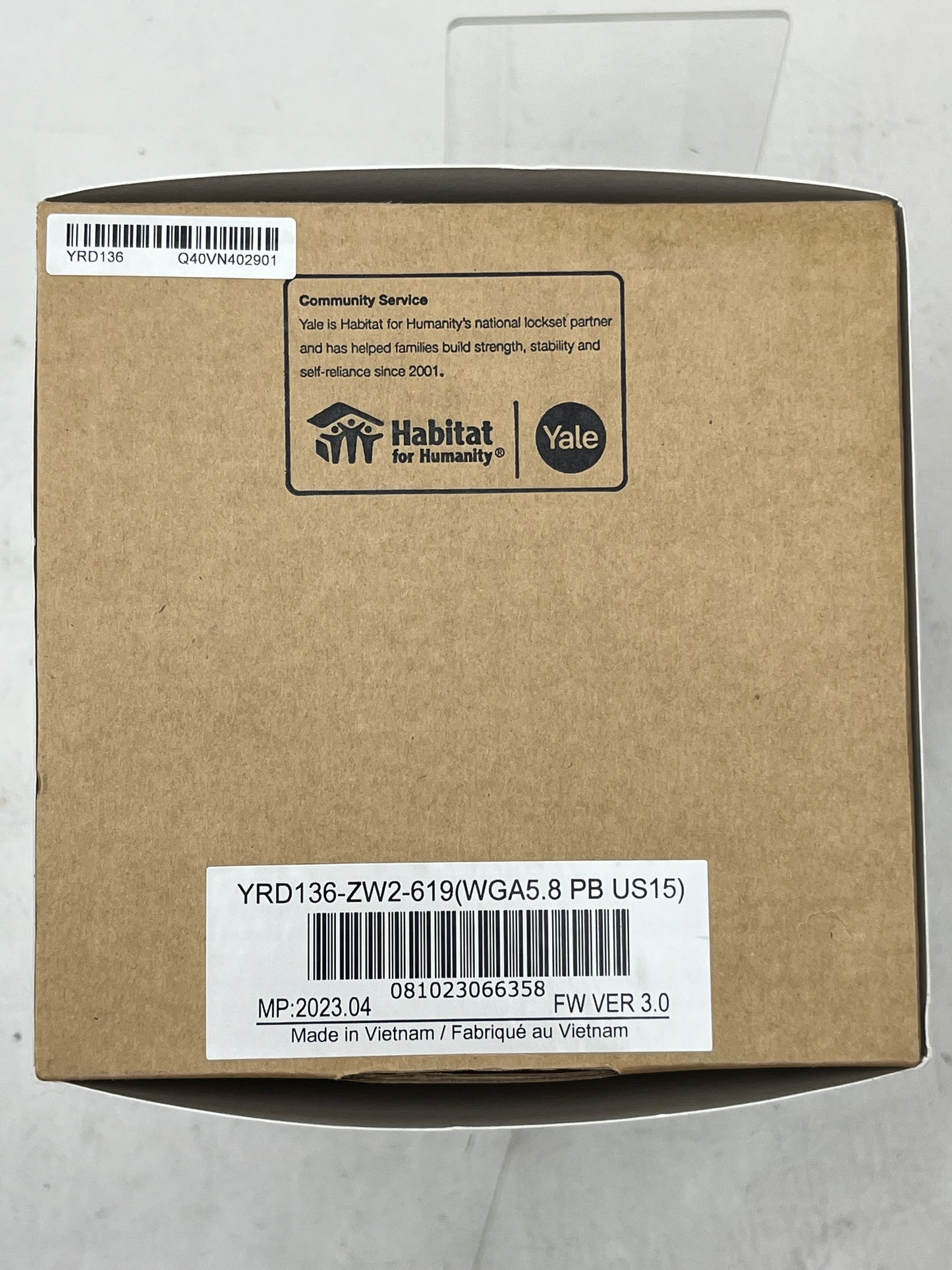 New Yale Pro SL Pushbutton Deadbolt Z-Wave Lock- Satin Nickel YRD136-ZW2-619