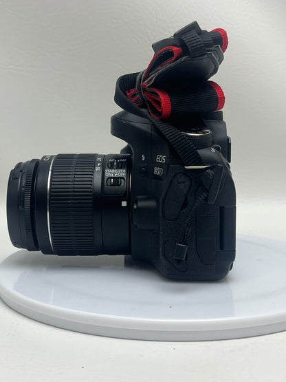 Canon EOS 80D 24.2MP Digital SLR DSLR Camera w/Canon EF-S 18-55mm Lens