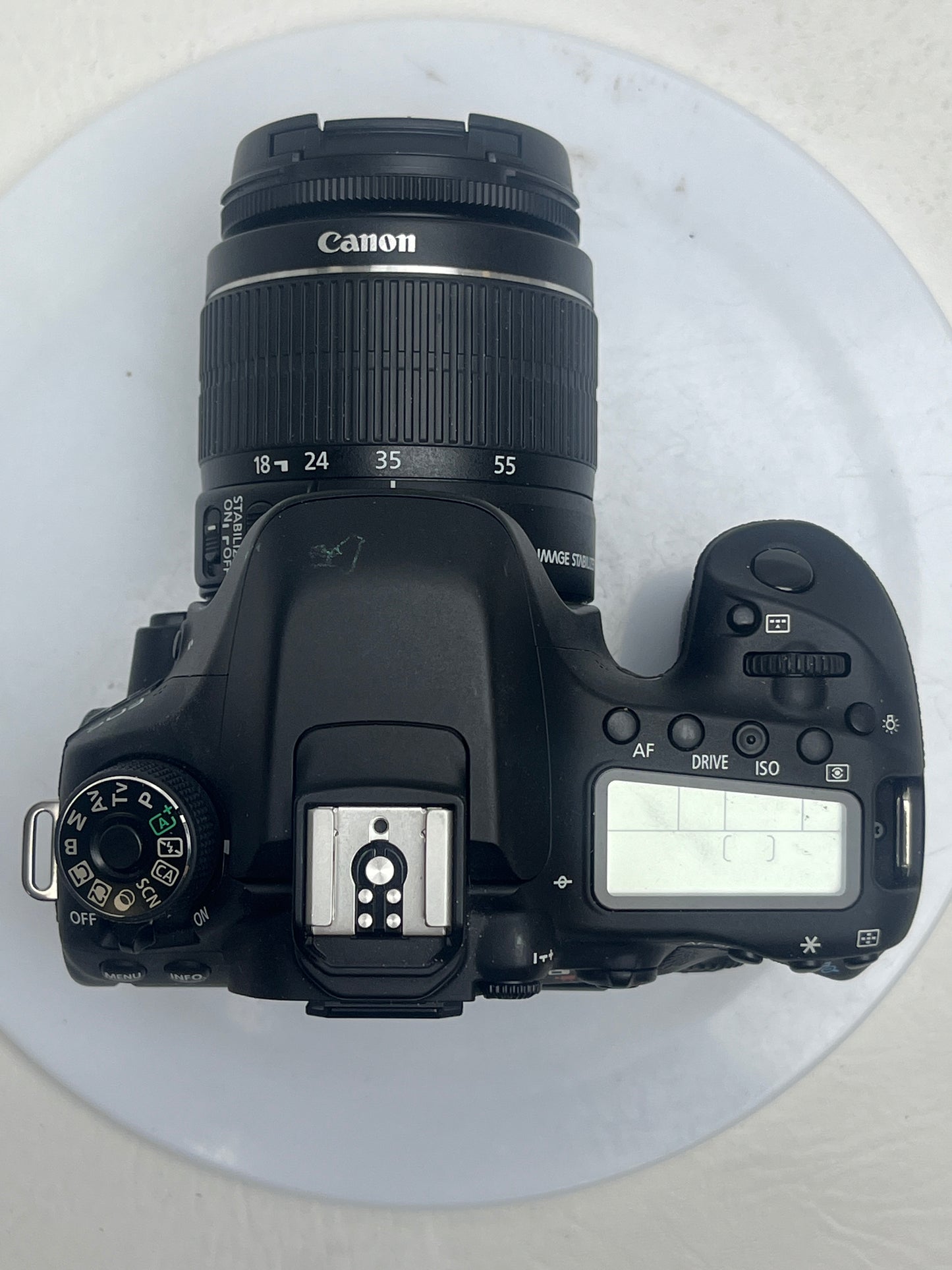 Canon EOS 80D 24.2MP Digital SLR DSLR Camera w/Canon EF-S 18-55mm Lens