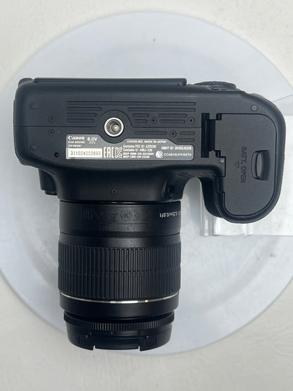 Canon EOS 80D 24.2MP Digital SLR DSLR Camera w/Canon EF-S 18-55mm Lens