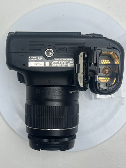 Canon EOS 80D 24.2MP Digital SLR DSLR Camera w/Canon EF-S 18-55mm Lens