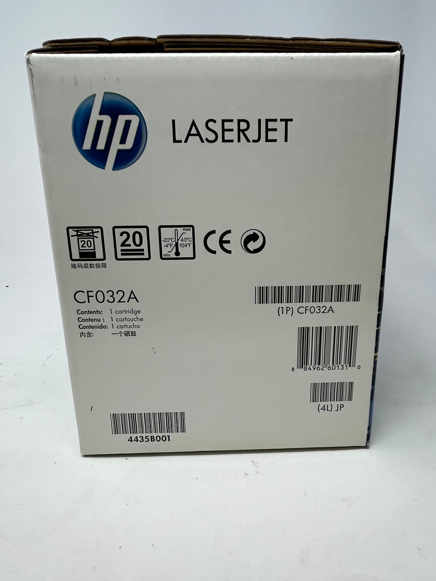New HP LaserJet 646A Yellow Toner Cartridge CF032A