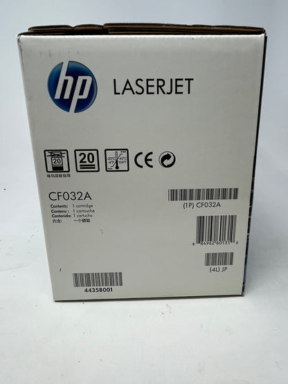 New HP LaserJet 646A Yellow Toner Cartridge CF032A