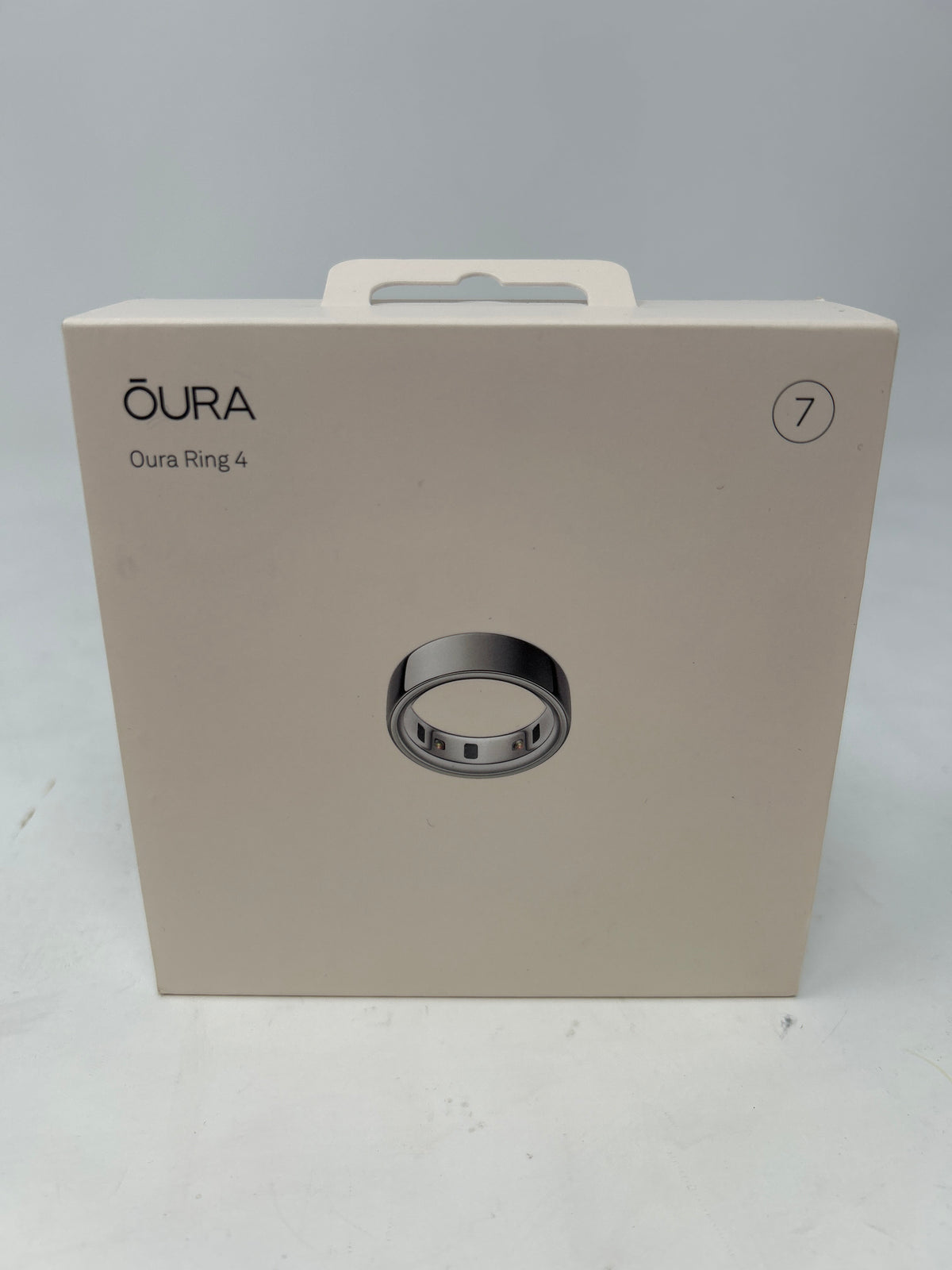 Oura Ring 4 Size 7 Activity Tracker Silver JZ90-54217-07 